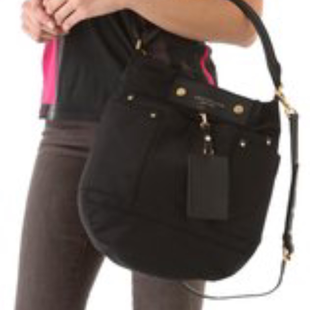 MARC JACOBS PREPPY BLACK HOBO BAG - Picture 5 of 6